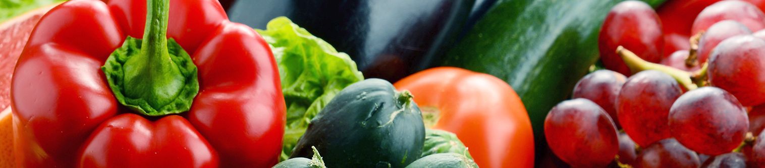 variety of fruits and vegetables