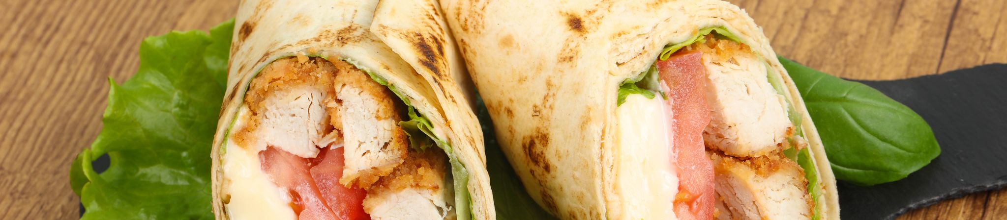 chicken tender wrap