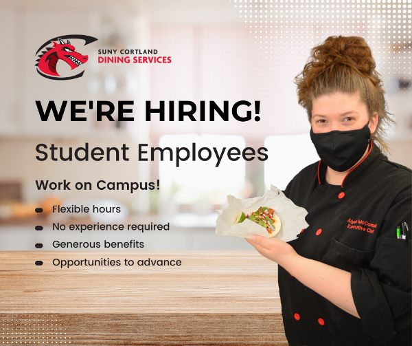 Calling all students looking for on-campus jobs!
