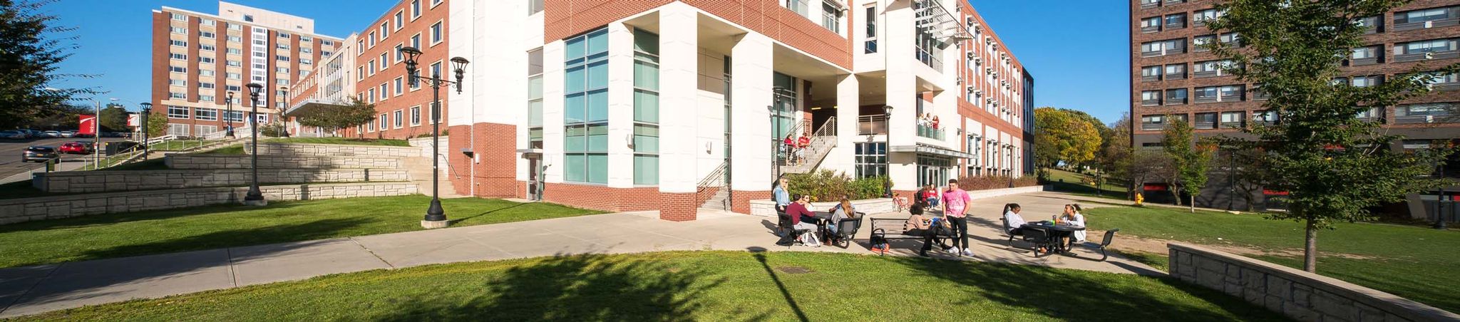 Student Housing Dorm on SUNY Cortland Campus