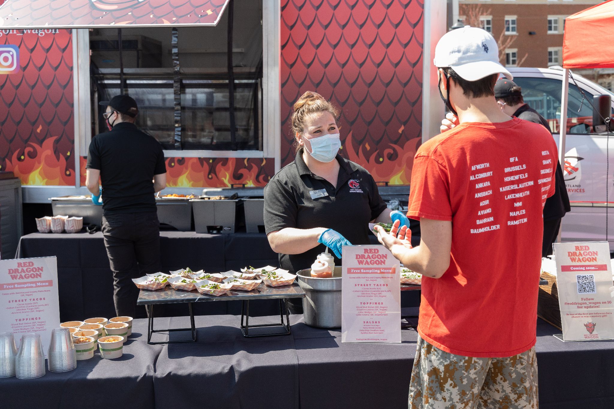 Red Dragon Wagon food truck